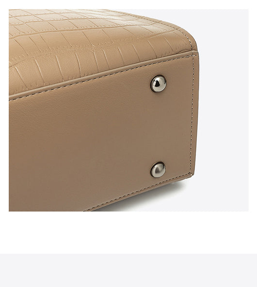Bolso de Hombro con Patrón de Piedra - Image 13