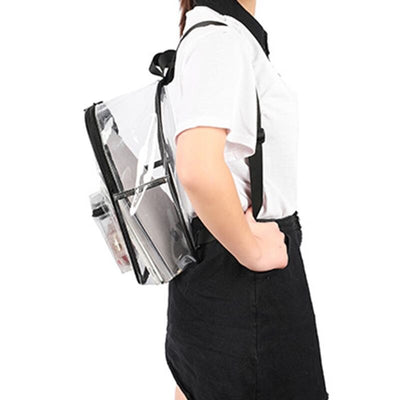 Mochila Escolar Infantil Impermeable PVC Transparente - Image 12