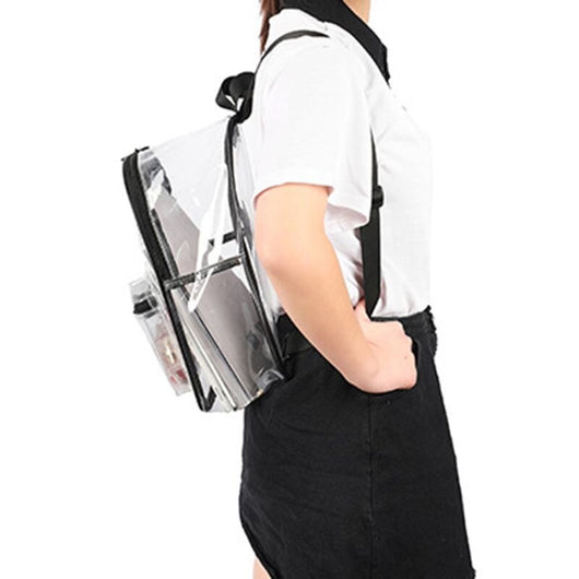 Mochila Escolar Infantil Impermeable PVC Transparente - Image 12