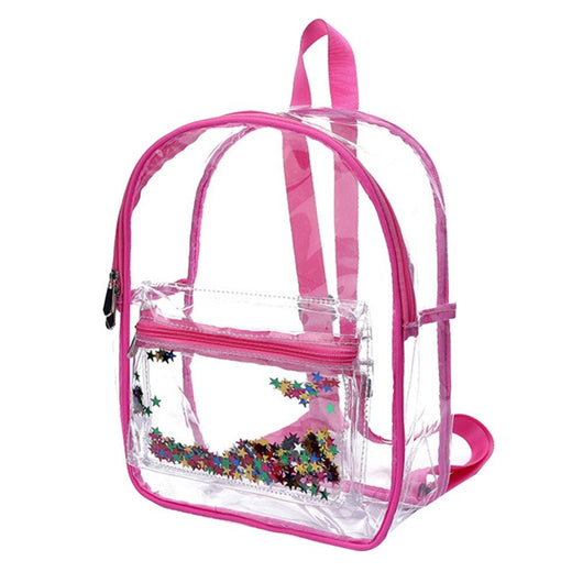 Mochila Escolar Infantil Impermeable PVC Transparente - Image 16