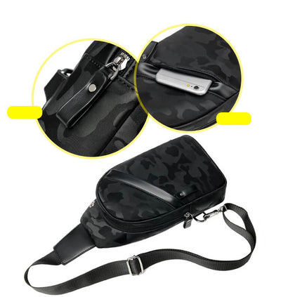 Bolsa Bandolera Táctica Camuflaje para Hombre - Image 12