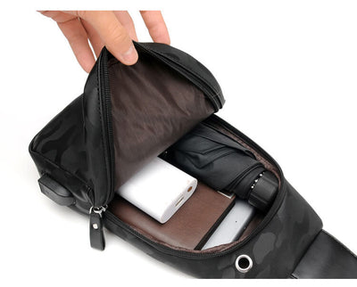 Bolsa Bandolera Táctica Camuflaje para Hombre - Image 13