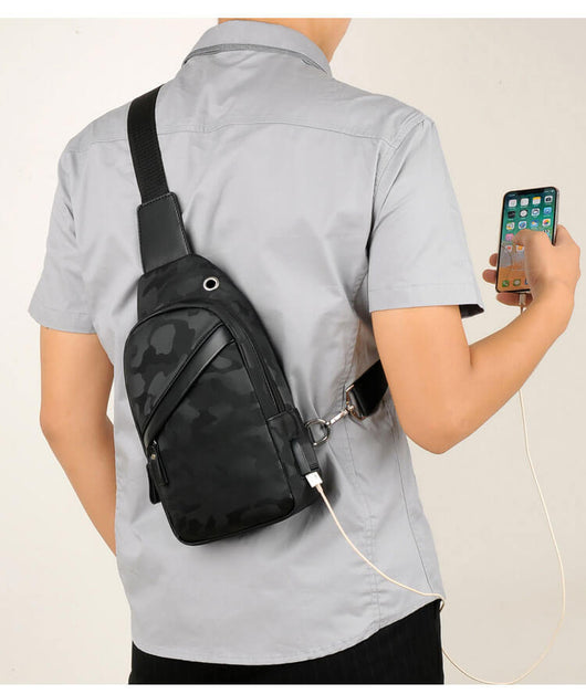 Bolsa Bandolera Táctica Camuflaje para Hombre - Image 15