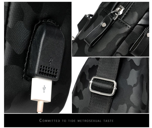 Bolsa Bandolera Táctica Camuflaje para Hombre - Image 27