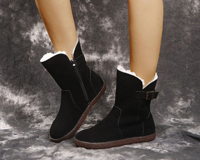 Botas para Mujer en Terciopelo Elegante - Image 10