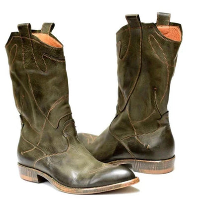 Botas Estilo Británico con Caña Alta - Image 4