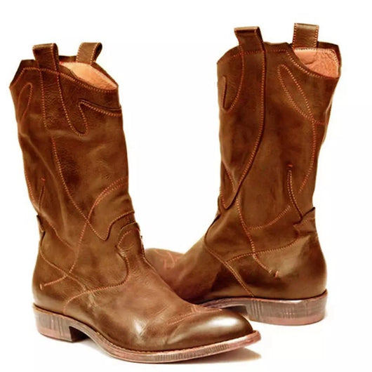 Botas Estilo Británico con Caña Alta - Image 5