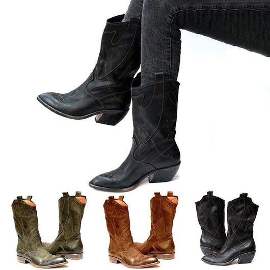 Botas Estilo Británico con Caña Alta - Image 7