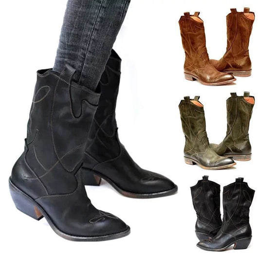Botas Estilo Británico con Caña Alta - Image 8