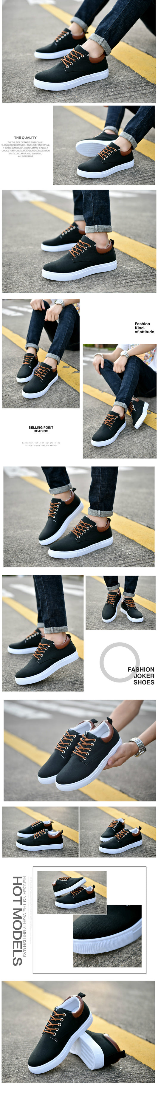 Zapatillas Casuales de Invierno para Hombre - Lona Cómoda - Image 7