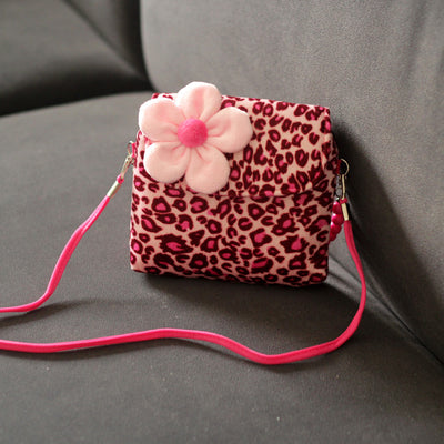 Bolsa Mensajera Infantil con Cadena de Perlas - Diseño Princesa Floral - Image 9