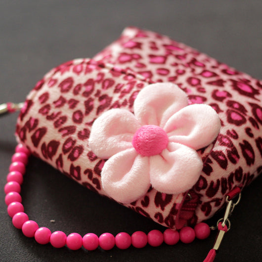 Bolsa Mensajera Infantil con Cadena de Perlas - Diseño Princesa Floral - Image 10