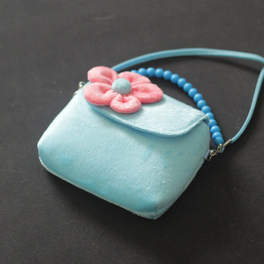 Bolsa Mensajera Infantil con Cadena de Perlas - Diseño Princesa Floral - Image 13