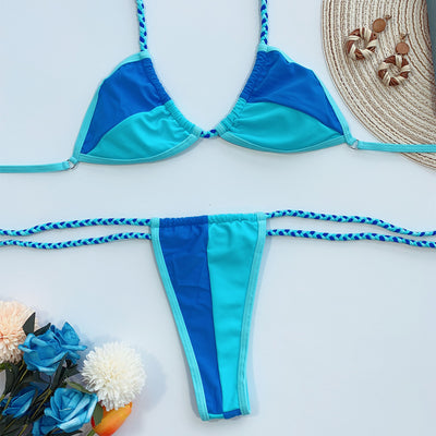 Bikini Leopardo con Detalles de Cuerda Trenzada - Image 11