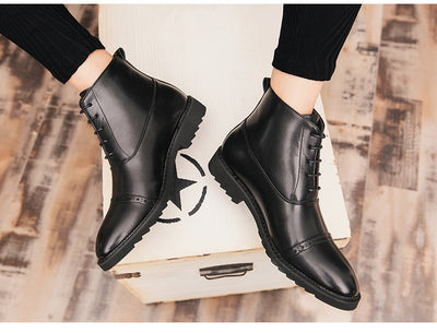 Zapatos Casuales Retro Británicos Talla Grande para Hombre - Image 7