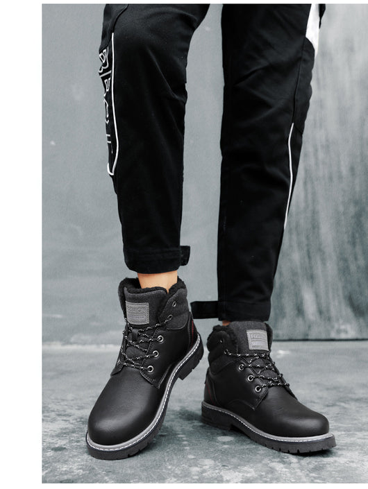 Botas de Montaña Impermeables Estilo Europeo para Hombre - Caña Alta - Image 4