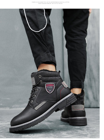 Botas de Montaña Impermeables Estilo Europeo para Hombre - Caña Alta - Image 5