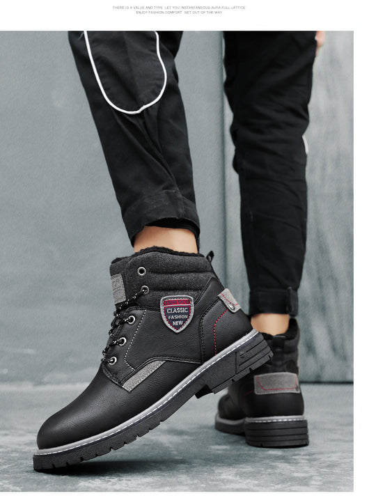 Botas de Montaña Impermeables Estilo Europeo para Hombre - Caña Alta - Image 5