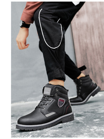 Botas de Montaña Impermeables Estilo Europeo para Hombre - Caña Alta - Image 6