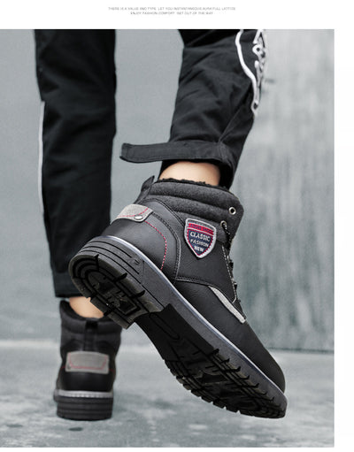 Botas de Montaña Impermeables Estilo Europeo para Hombre - Caña Alta - Image 7
