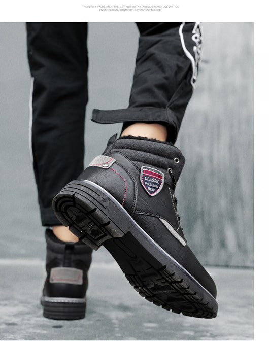 Botas de Montaña Impermeables Estilo Europeo para Hombre - Caña Alta - Image 7