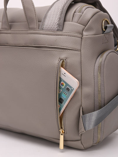 Mochila Multifuncional para Mamá y Bebé con Bolso de Hombro - Image 8
