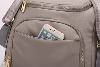 Mochila Multifuncional para Mamá y Bebé con Bolso de Hombro - Image 10