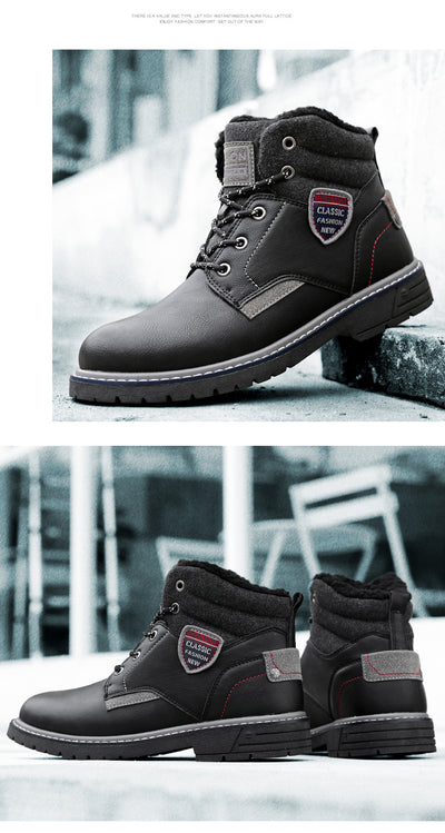 Botas de Montaña Impermeables Estilo Europeo para Hombre - Caña Alta - Image 18