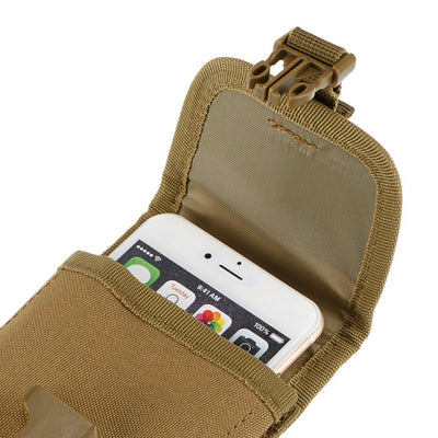 Bolsa Táctica Camuflada para Cintura con Protección de Celular - Image 9