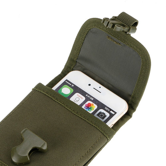 Bolsa Táctica Camuflada para Cintura con Protección de Celular - Image 10