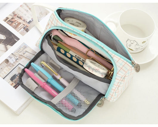 Estuche de Malla de Gran Capacidad para Útiles Escolares - Image 6