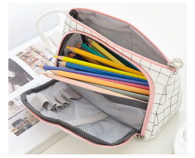 Estuche de Malla de Gran Capacidad para Útiles Escolares - Image 8