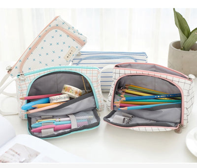 Estuche de Malla de Gran Capacidad para Útiles Escolares - Image 12