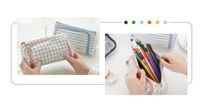 Estuche de Malla de Gran Capacidad para Útiles Escolares - Image 14