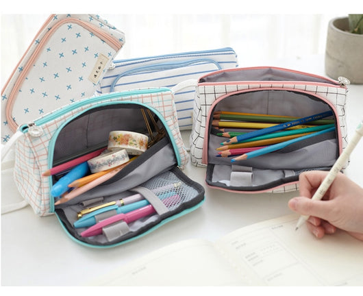 Estuche de Malla de Gran Capacidad para Útiles Escolares - Image 15