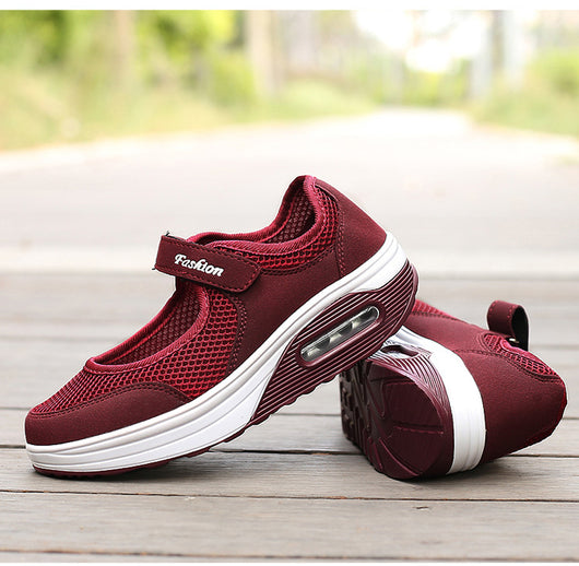 Zapatos Deportivos Acolchados para Mujer con Suela Gruesa Transpirable - Image 10