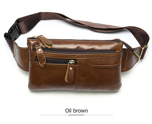 Bolsa Retro de Cuero para Hombre - Mensajero de Estilo Vintage - Image 19