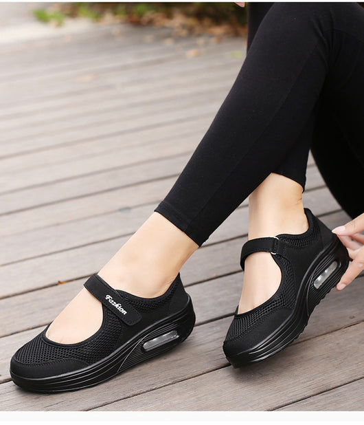 Zapatos Deportivos Acolchados para Mujer con Suela Gruesa Transpirable - Image 13