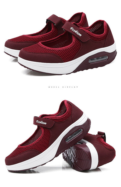 Zapatos Deportivos Acolchados para Mujer con Suela Gruesa Transpirable - Image 14