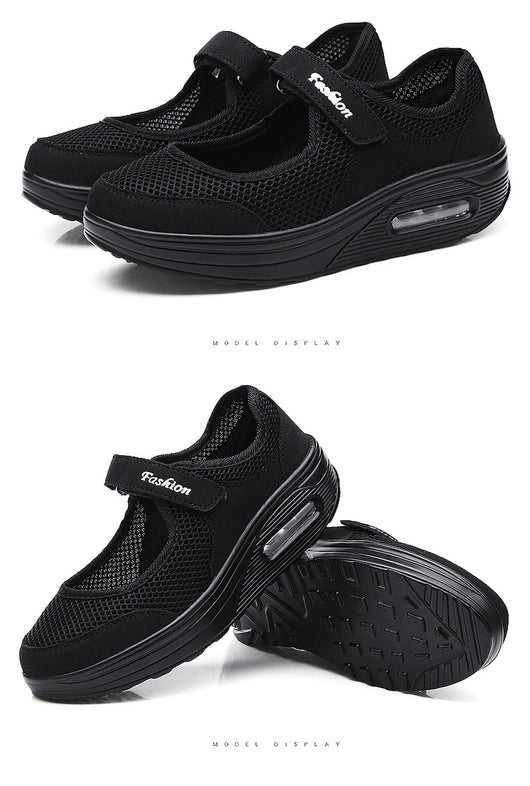 Zapatos Deportivos Acolchados para Mujer con Suela Gruesa Transpirable - Image 15