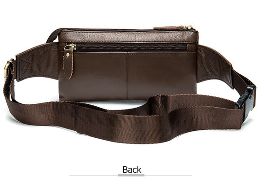 Bolsa Retro de Cuero para Hombre - Mensajero de Estilo Vintage - Image 24
