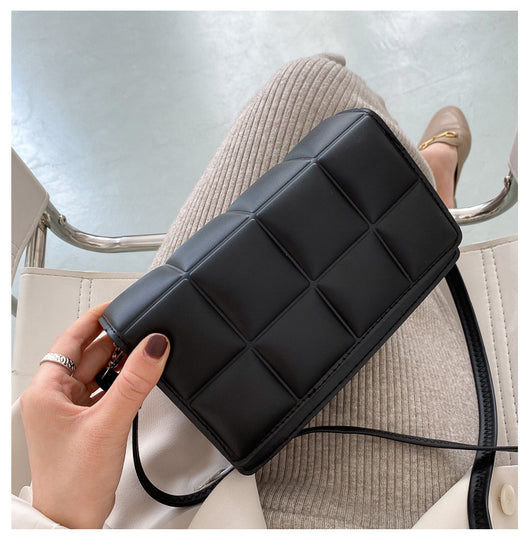 Bolso de Hombro Cuadrado Minimalista para Mujer - Image 9