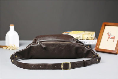 Bolsa Pectoral de Cuero para Hombre - Image 31