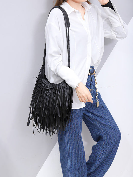 Bolso de Cuero Personalizado Hecho a Mano - Bolsa Messenger Piel Suave para Mujer - Image 9