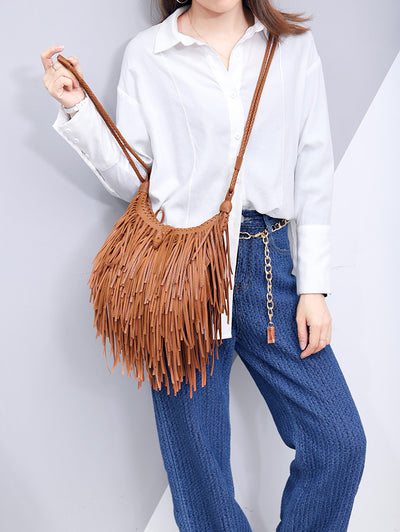 Bolso de Cuero Personalizado Hecho a Mano - Bolsa Messenger Piel Suave para Mujer - Image 10