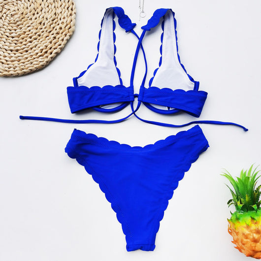 Bikini Deportivo con Armadura y Corte Floral para Mujer - Image 18