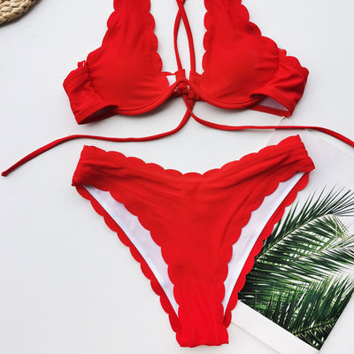 Bikini Deportivo con Armadura y Corte Floral para Mujer - Image 27