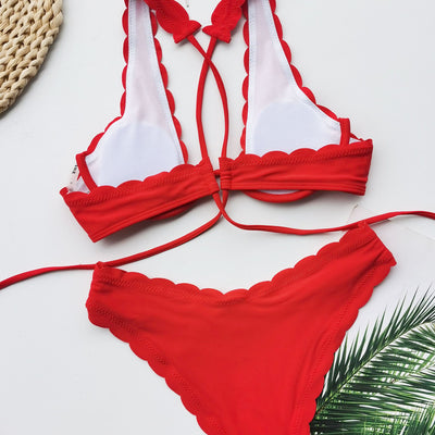 Bikini Deportivo con Armadura y Corte Floral para Mujer - Image 29