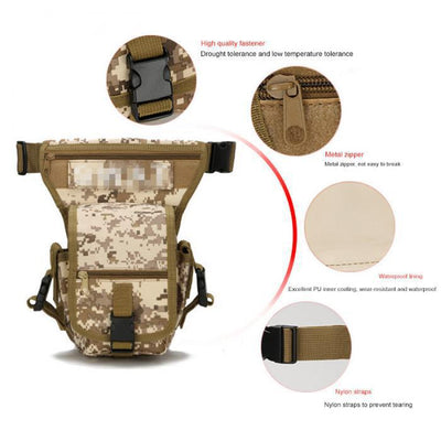 Bolsa Táctica Multipropósito para Cintura y Pierna - Image 17