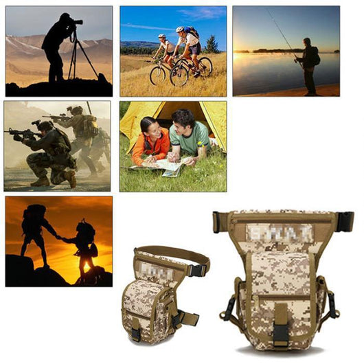 Bolsa Táctica Multipropósito para Cintura y Pierna - Image 21